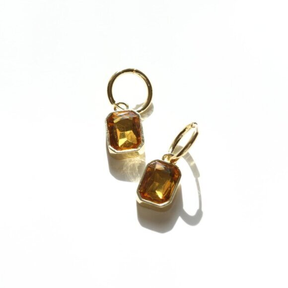 14K Gold Filled Gem Earrings - Picture 6 of 8